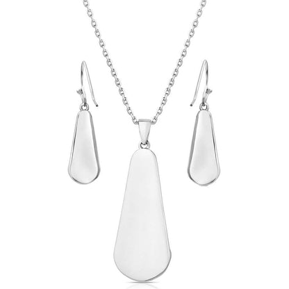 Montana Silversmiths Western Lifestyle Crafted Turquoise Jewelry Set