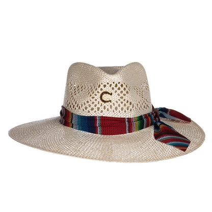 Charlie 1 Horse Fiesta 3 3/4" Brim Straw Fashion Hat