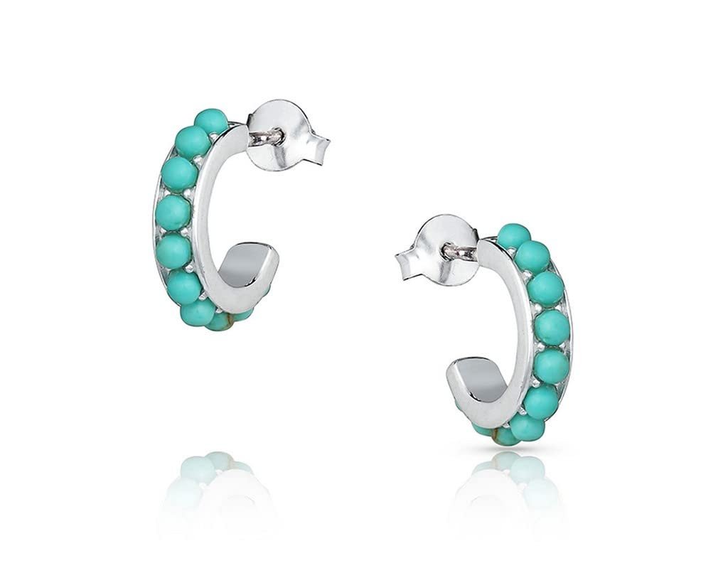 Montana Silversmiths Western Lifestyle Hoop Stud/Post Earrings