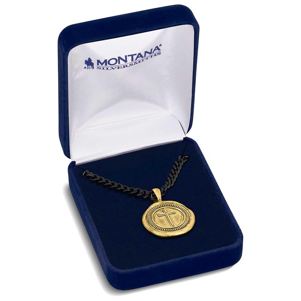 Montana Silversmiths Western Lifestyle Men's Cross Necklace
