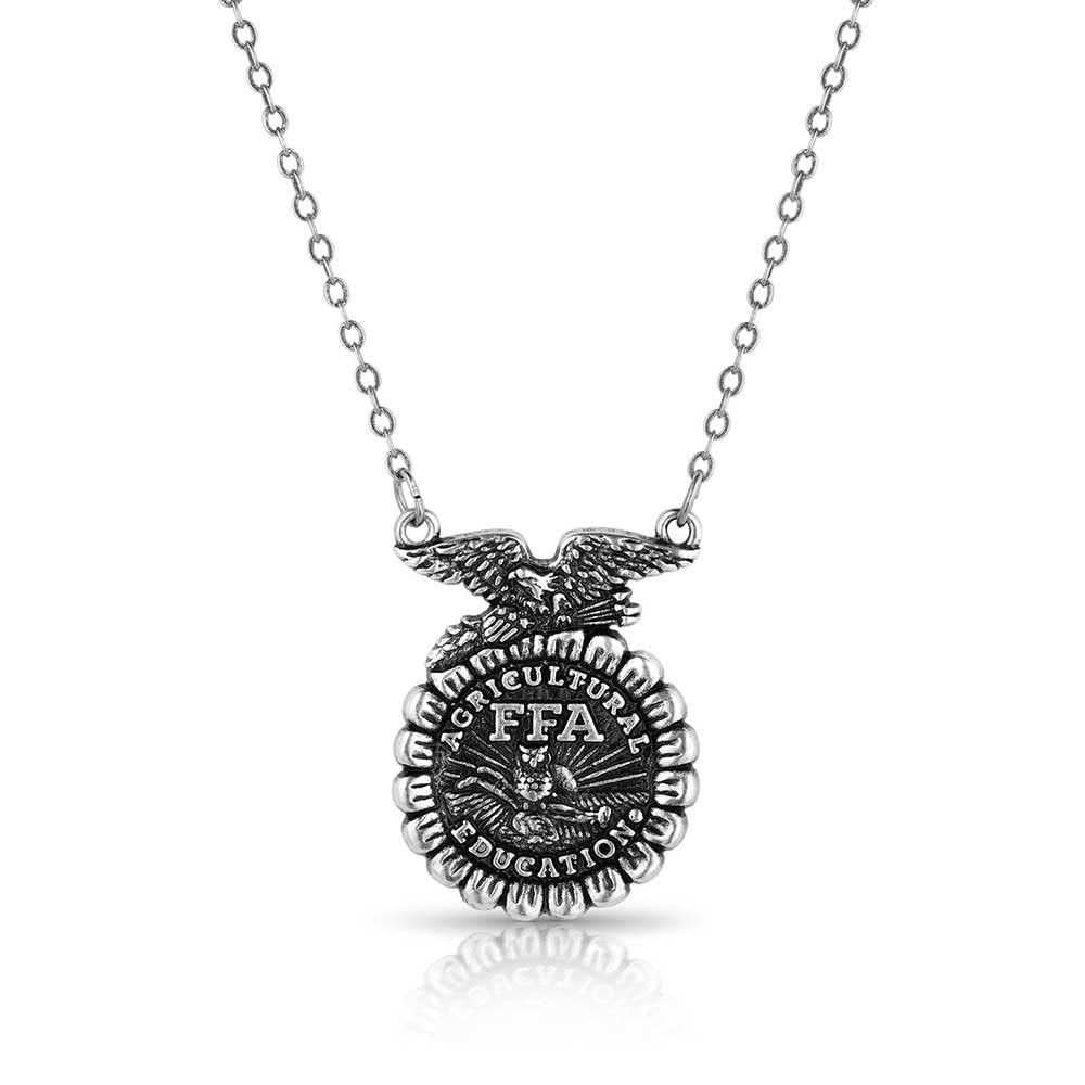 Montana Silversmiths Officially Licensed FFA Future Farmers of America Western Lifestyle Necklace