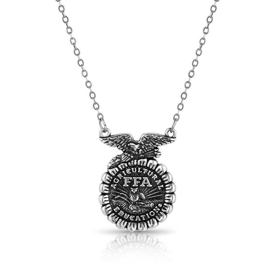 Montana Silversmiths Officially Licensed FFA Future Farmers of America Western Lifestyle Necklace