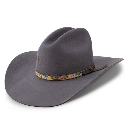 Charlie 1 Horse Women's Ruanway Grey Wool Felt Western Hat