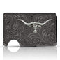 Montana Silversmiths Men's Credit Card And Cash Case With Praying Cowboy - Crcard2-731