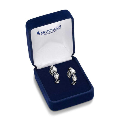 Montana Silversmiths Western Lifestyle Hoop Stud/Post Earrings