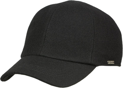 Wigens Kent Wool Baseball Cap (61, Black)
