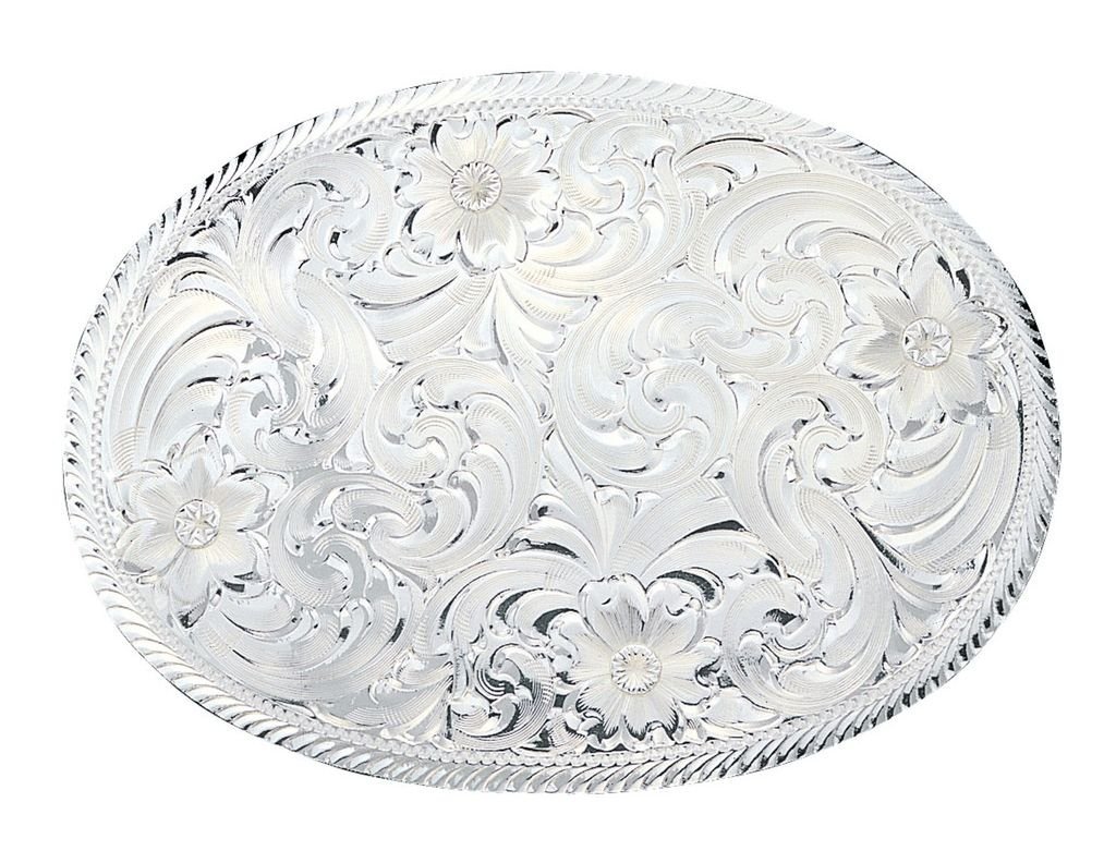 Montana Silversmiths Western Lifestyle Silver Made in the USA Belt Buckle