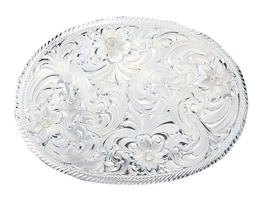 Montana Silversmiths Western Lifestyle Silver Made in the USA Belt Buckle