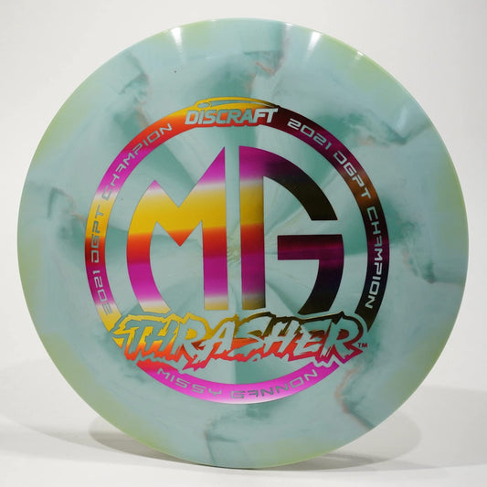 Discraft Thrasher (ESP) Missy Gannon DGPT Champion Driver Golf Disc, Pick Your Disc Greenish Swirly 173-174 Grams
