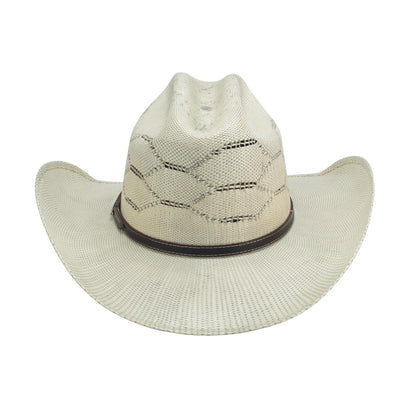 Bullhide Rodeo Round Up Straw Collection King Cobra 20X Cowboy Hat in Size 7 5/8 Natural