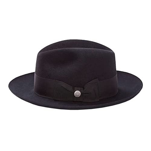 Stetson Temple Fur Felt Fedora Hat
