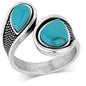 Montana Silversmiths Western Lifestyle Crafted Turquoise Wrap Ring