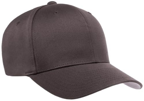 Flexfit Men's Athletic Baseball Fitted Cap Dark Gray