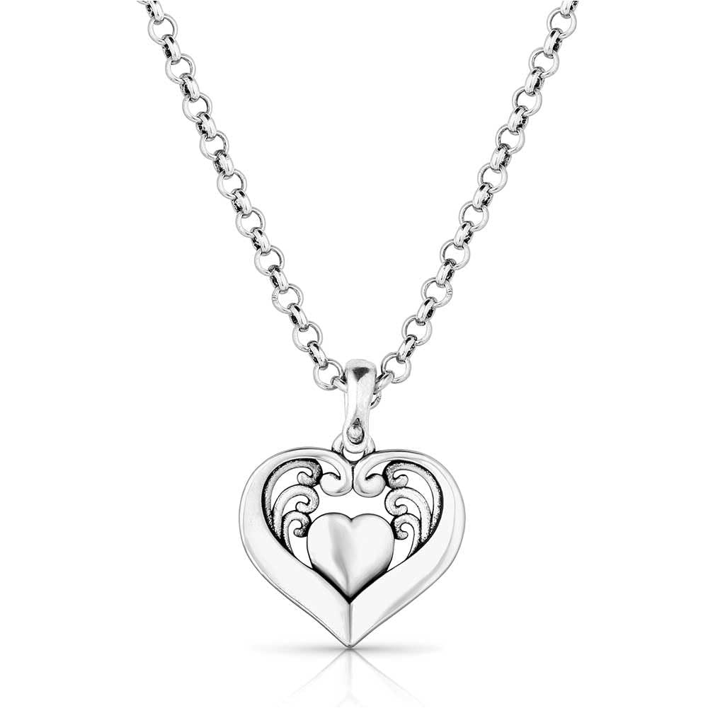 Montana Silversmiths Western Lifestyle Women's Heart Necklace