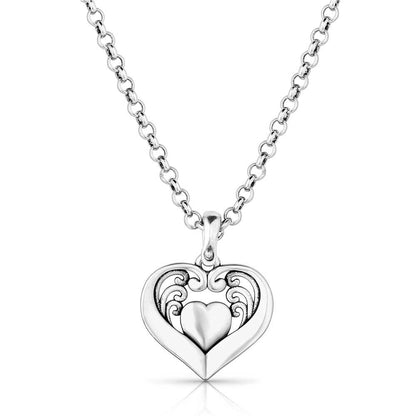Montana Silversmiths Western Lifestyle Women's Heart Necklace