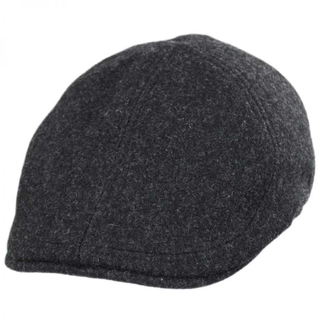 Wigens Men's Classic 100% Melton Wool Pub Cap