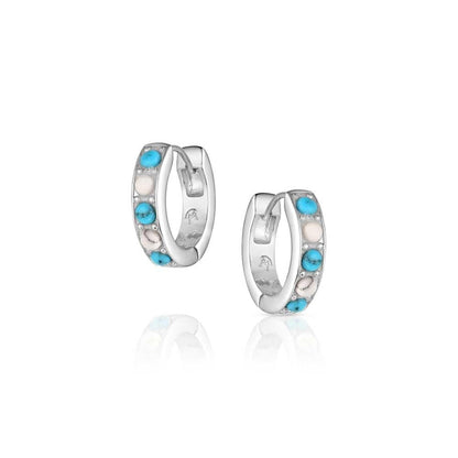 Montana Silversmiths Western Lifestyle Hoop Lever/Latch Earrings