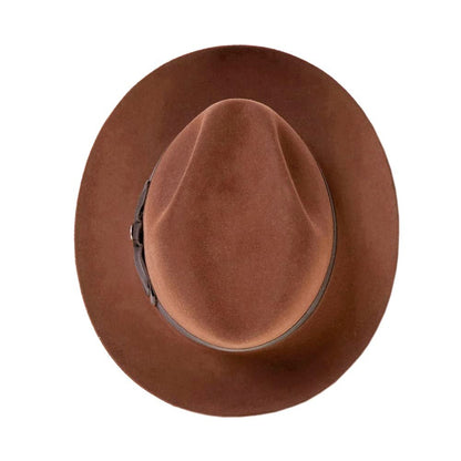 Stetson Temple Fur Felt Fedora Hat