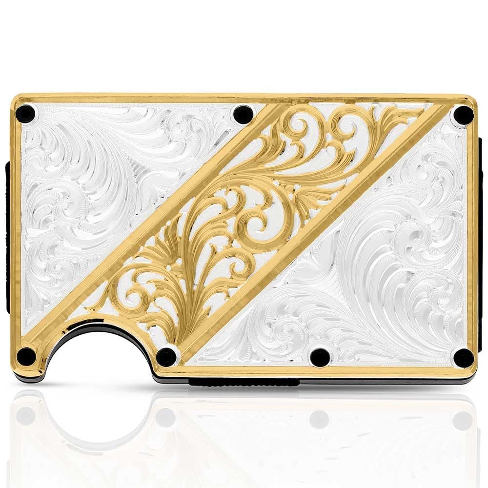 Montana Silversmiths Made in the USA Western Lifestyle Credit Card & Cash Case