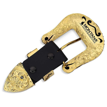 Montana Silversmiths Western Lifestyle 3 Piece Buckle Set