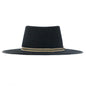 Stetson Men's Yancy Crushable Wool Hatband Outdoor Western Cowboy Hat - Black