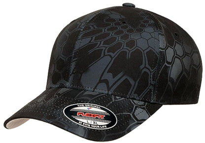 Flexfit Men's Wooly Combed Twill Fitted Baseball Cap