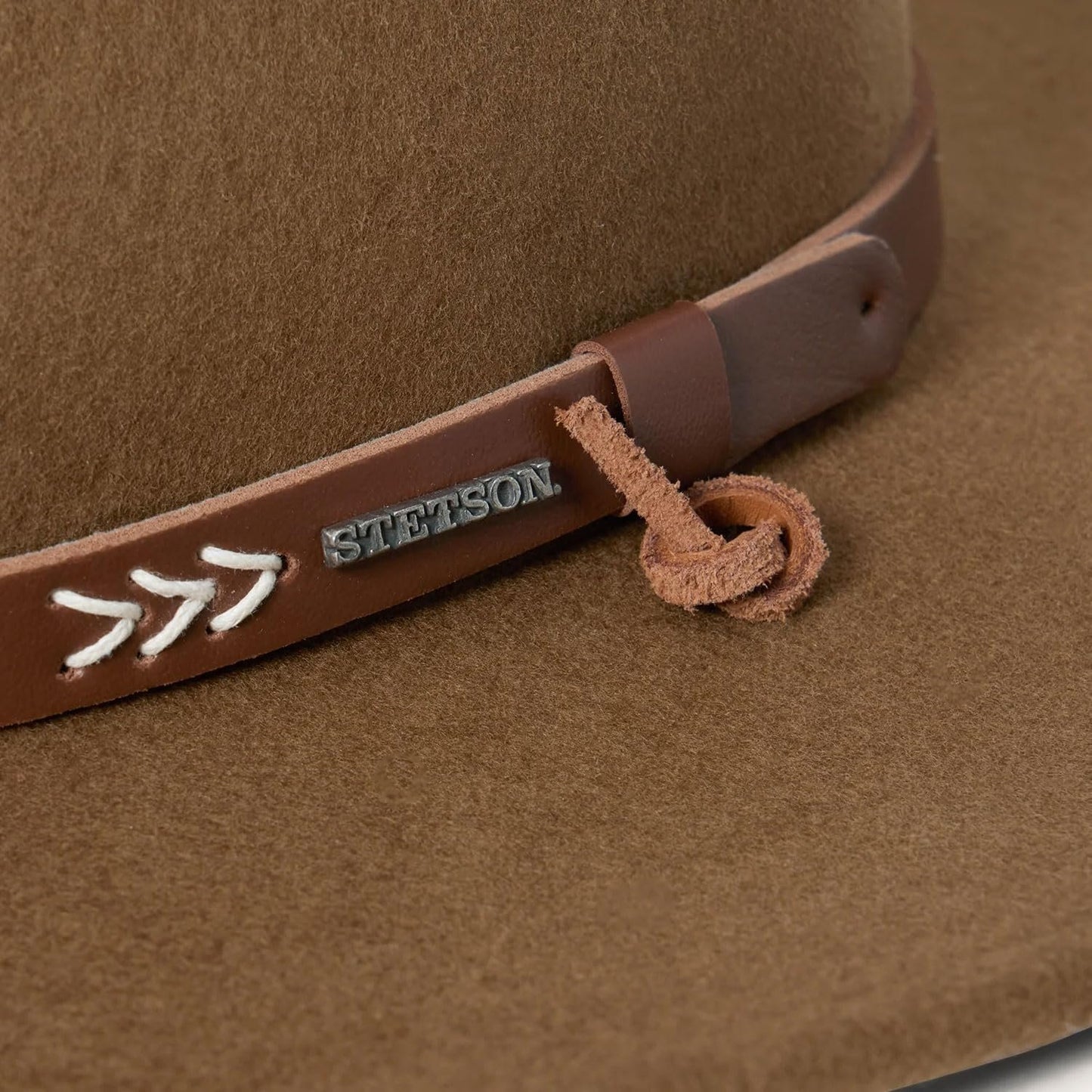 Stetson Men's Santa Fe Crushable Wool Hat (Black, Large)