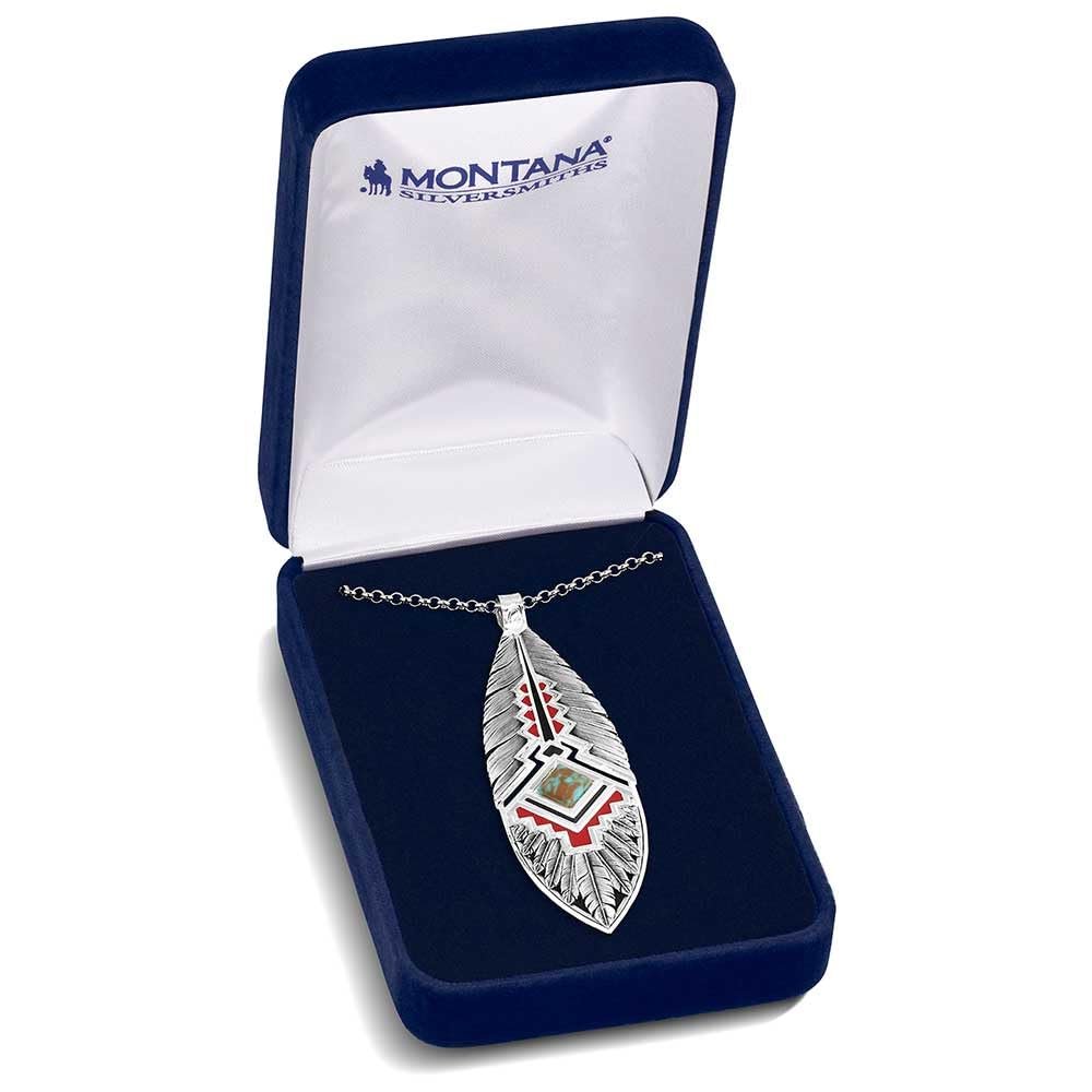 Montana Silversmiths Western Lifestyle Women's Feather Necklace