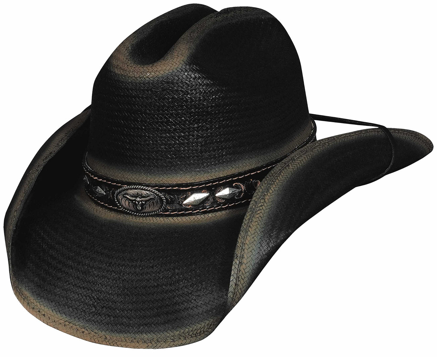 Bullhide Hats 2412Bl Cowboy Collection Little Big Horn Small Black Cowboy Hat