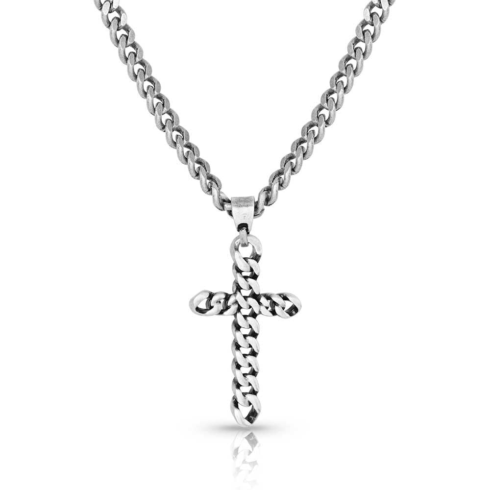 Montana Silversmiths Western Lifestyle Men's Cross Necklace