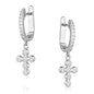 Montana Silversmiths Western Lifestyle Cross Earrings