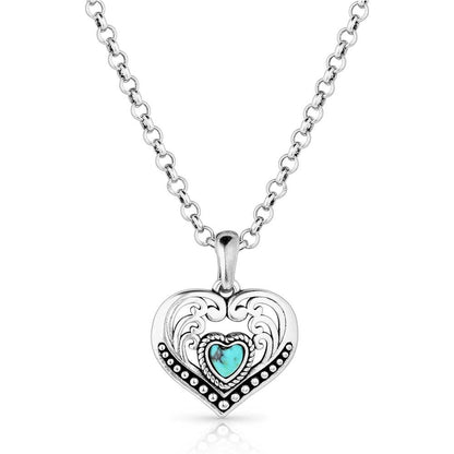 Montana Silversmiths Western Lifestyle Women's Heart Necklace