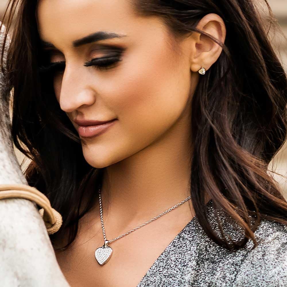 Montana Silversmiths Western Lifestyle Heart Earrings