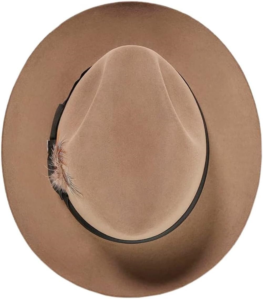 Stetson Temple Fur Felt Fedora Hat