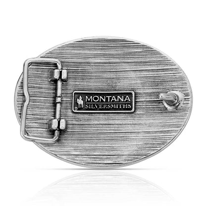 Montana Silversmiths Outdoor Wildlife Series Attitude Western Belt Buckle