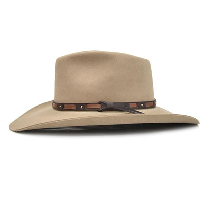 Stetson Hutchins 3X Wool Felt Stone Cowboy Hat (SWHUTC-403420)