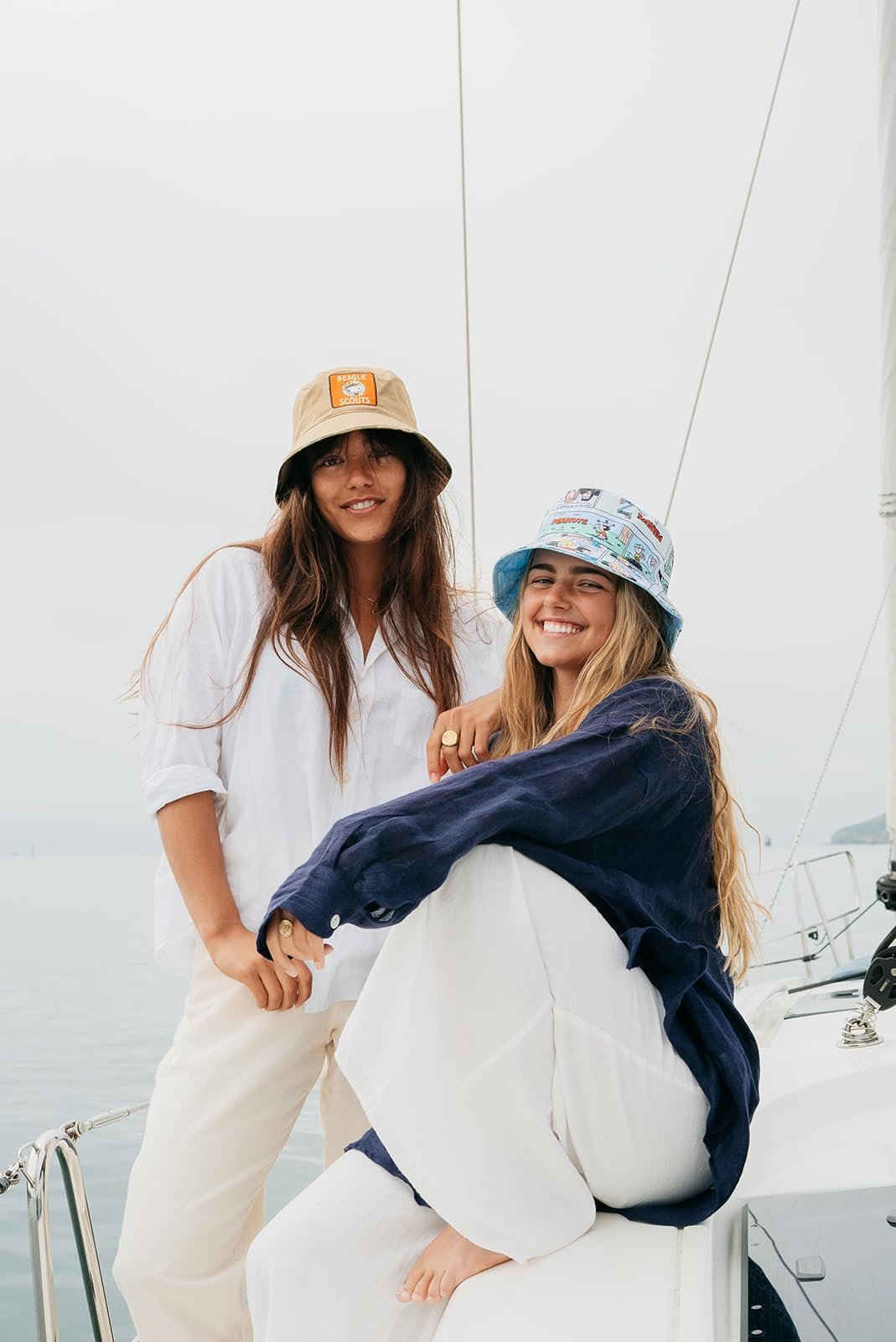 Peter Grimm Peanuts Cartoon Collection, Unisex Character Bucket Hats