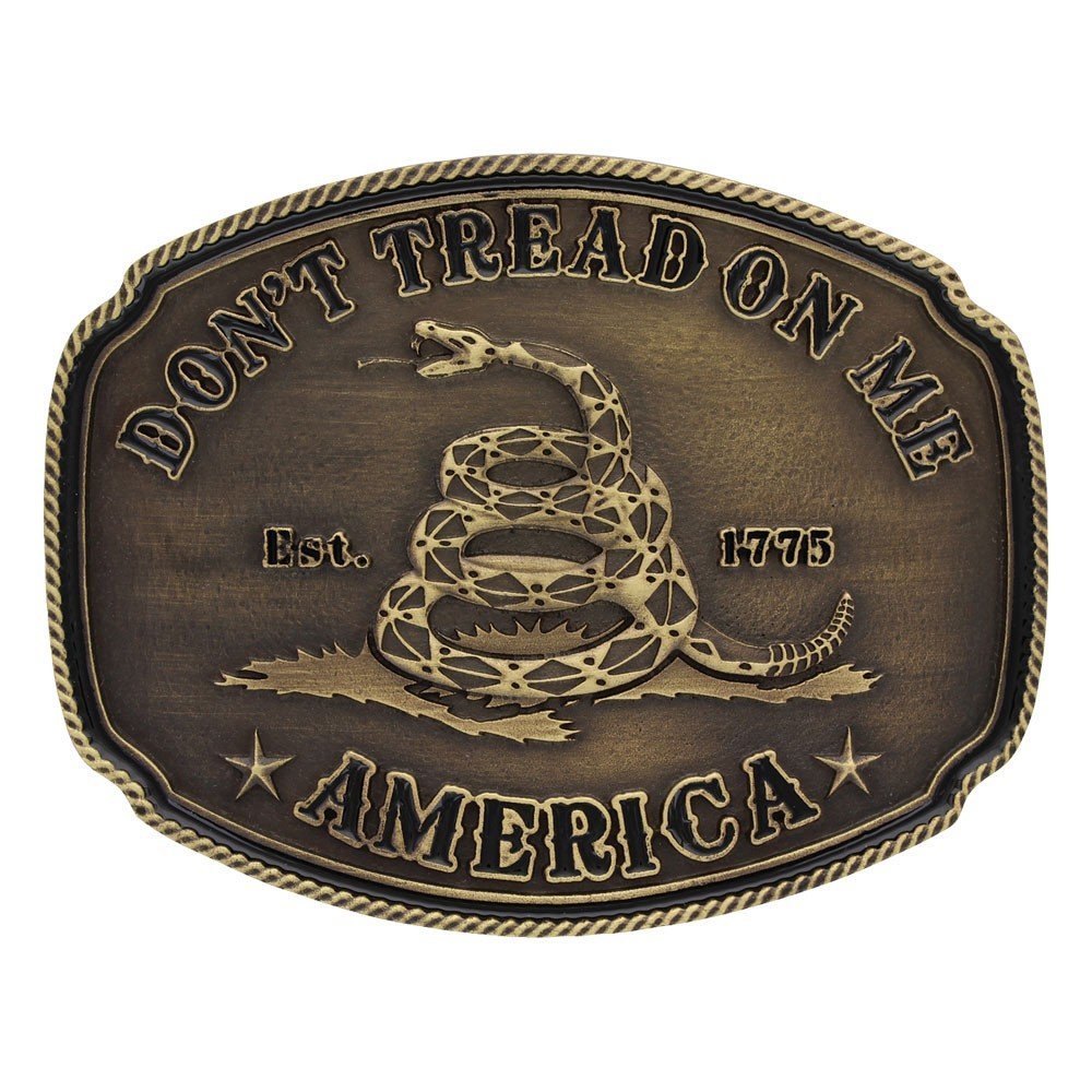 Montana Silversmiths 2nd Amendment Series Attitude Western Belt Buckle