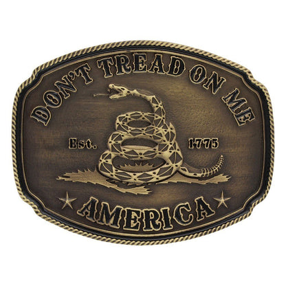 Montana Silversmiths 2nd Amendment Series Attitude Western Belt Buckle