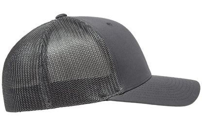 Flexfit Trucker, Charcoal, XL-XXL