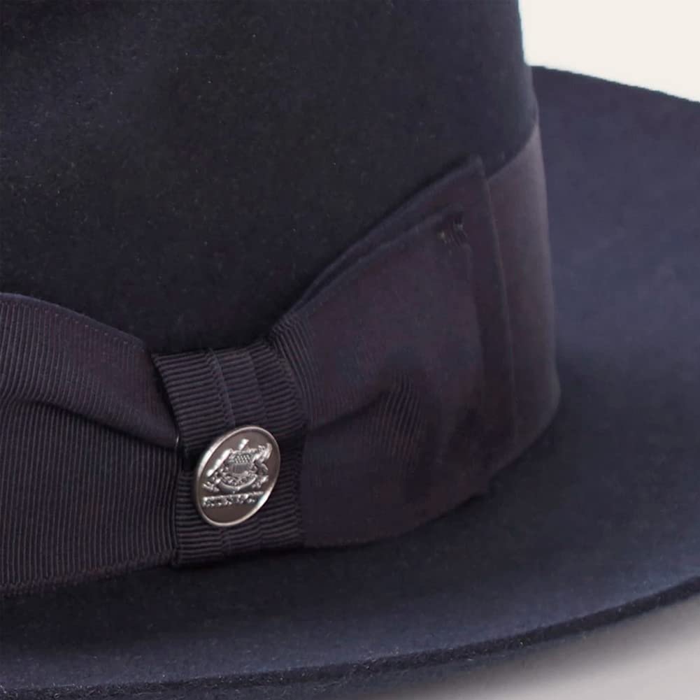 Stetson Temple Fur Felt Fedora Hat