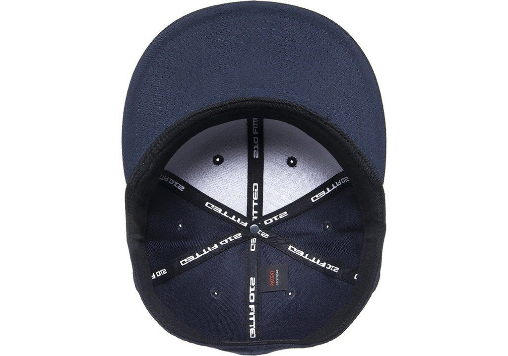Flexfit Premium Flatbill Cap – Fitted 6210 - Extra Extra Large (Dark Navy)
