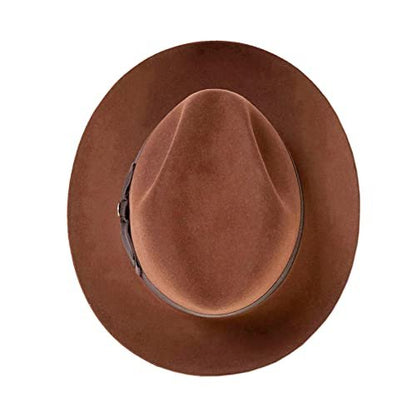 Stetson Temple Fur Felt Fedora Hat