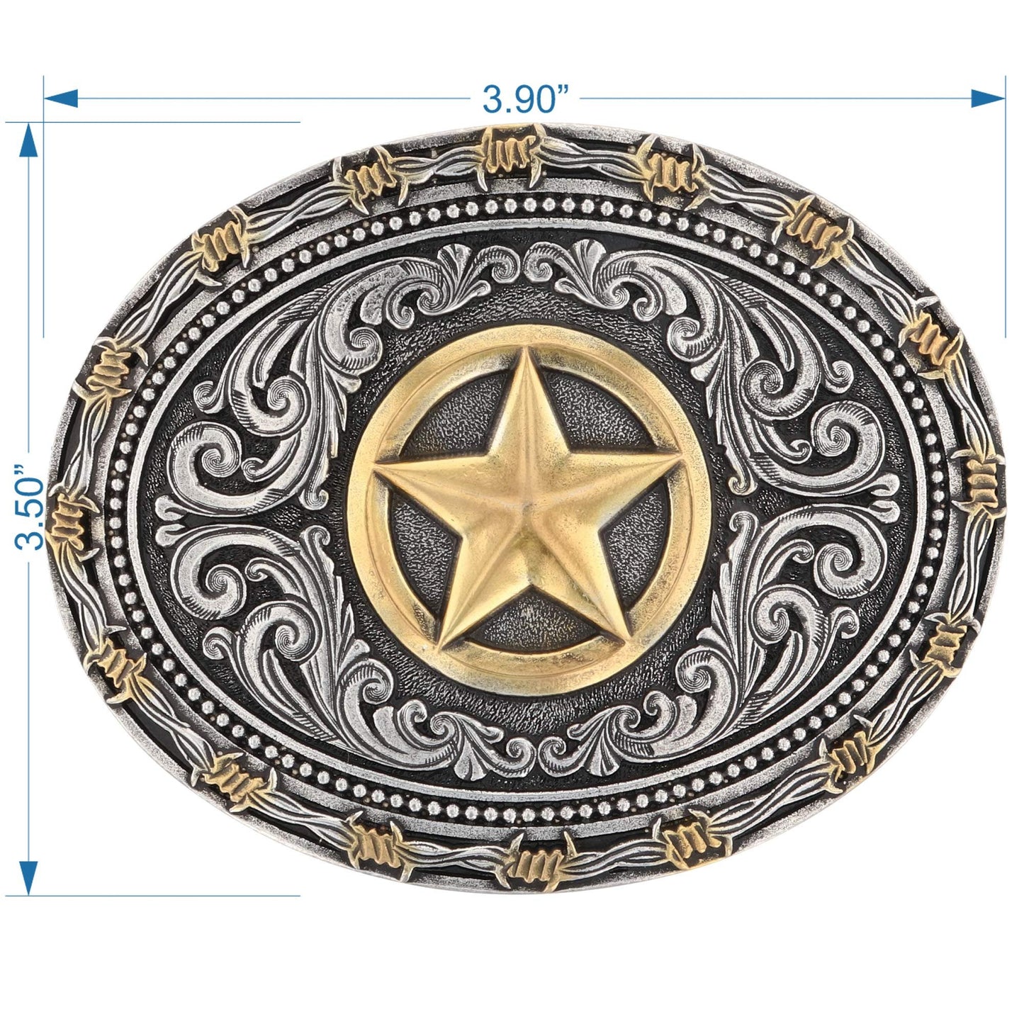 Montana Silversmiths Southwest Series Attitude Western Belt Buckle
