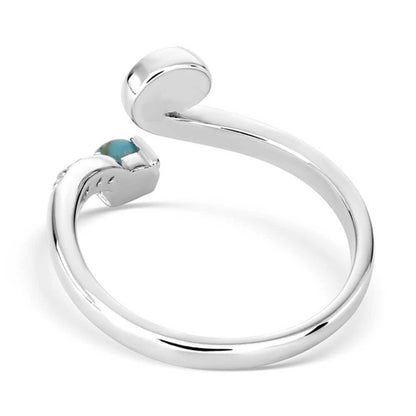 Montana Silversmiths Western Lifestyle Crafted Turquoise Wrap Ring