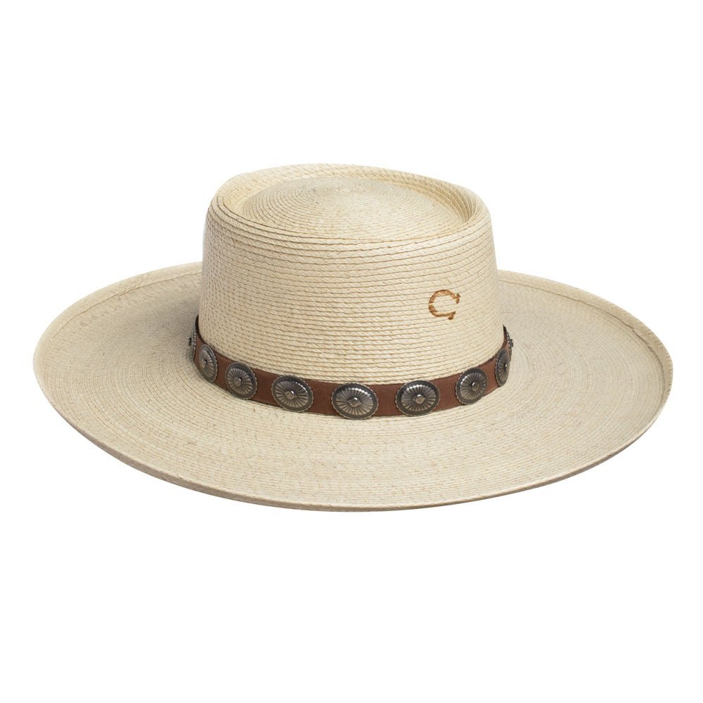 Charlie 1 Horse High Desert Palm Leaf Hat