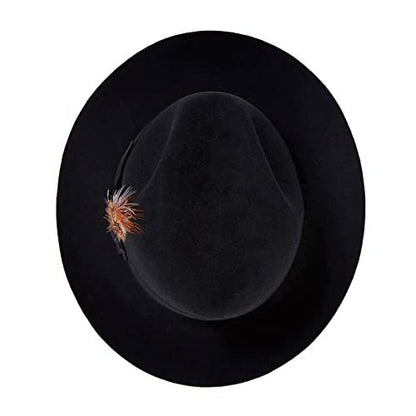 Stetson Temple Fur Felt Fedora Hat
