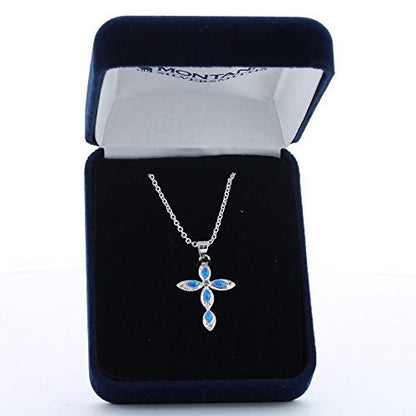 Montana Silversmiths Women's River Lights Waters Of Faith Necklace Silver One Size