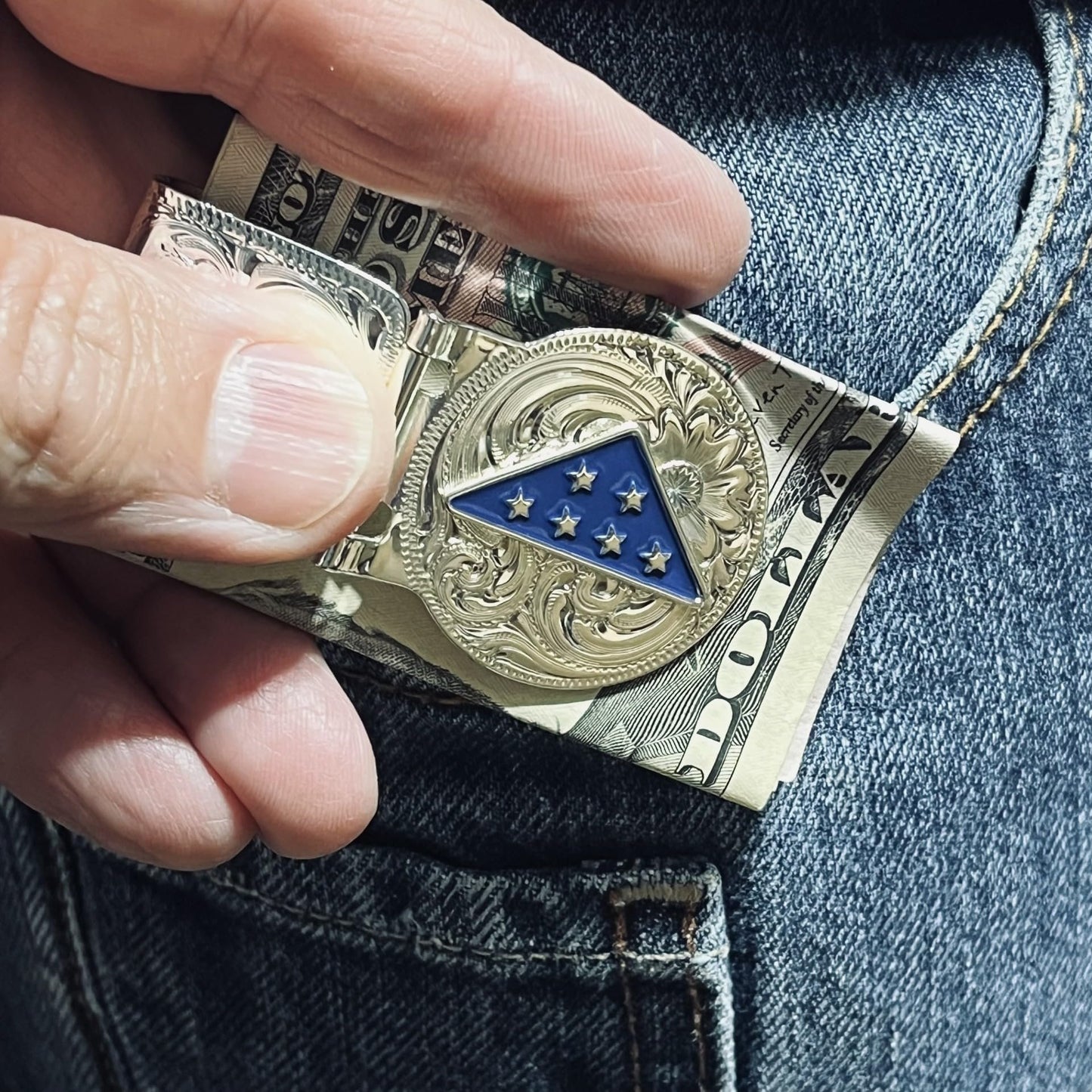 Montana Silversmiths Made in the USA Western Lifestyle Money Clip