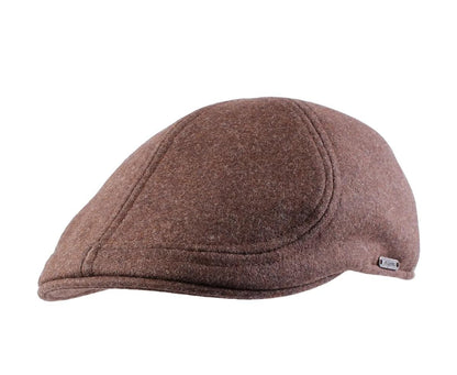 Wigens Men's Classic 100% Melton Wool Pub Cap
